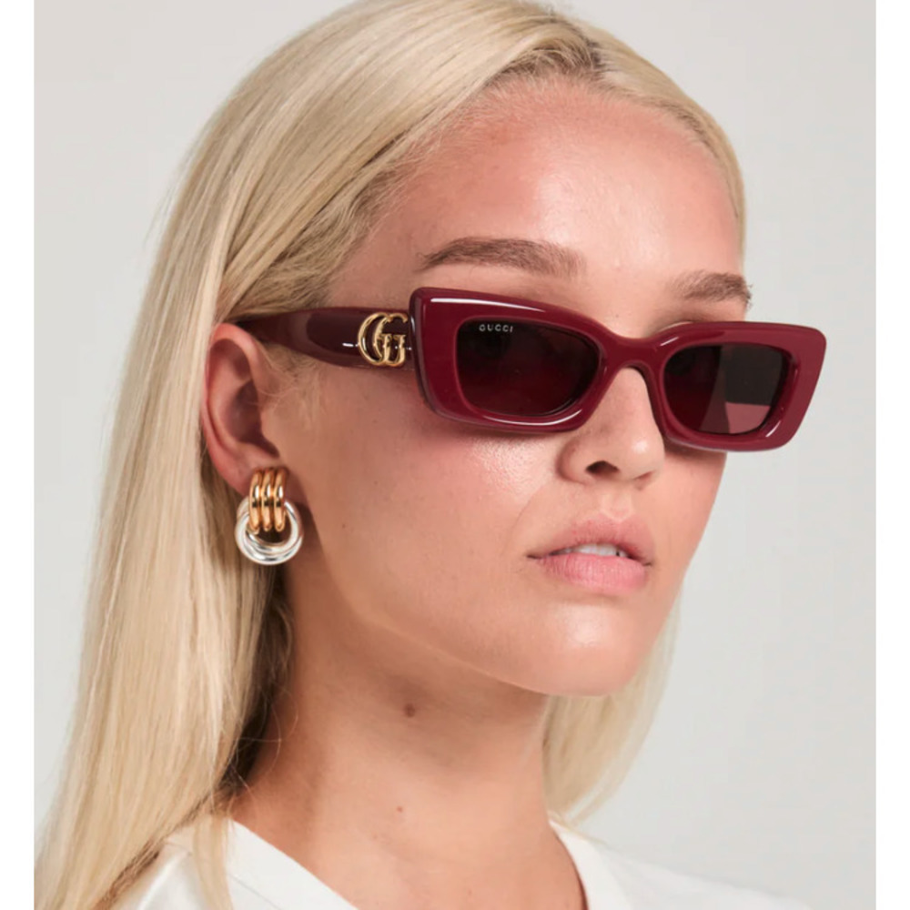 NWT Gucci GG1827S-003 Brown 49mm Sunglasses